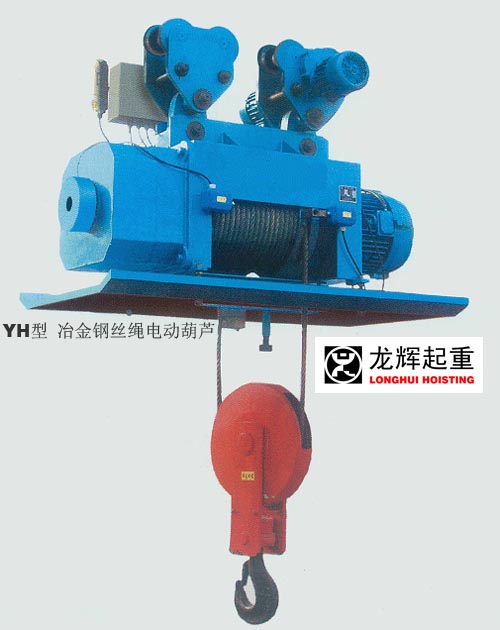 山东龙辉起重机械有限公司 CD MD型 钢丝绳电动葫芦 电动葫芦